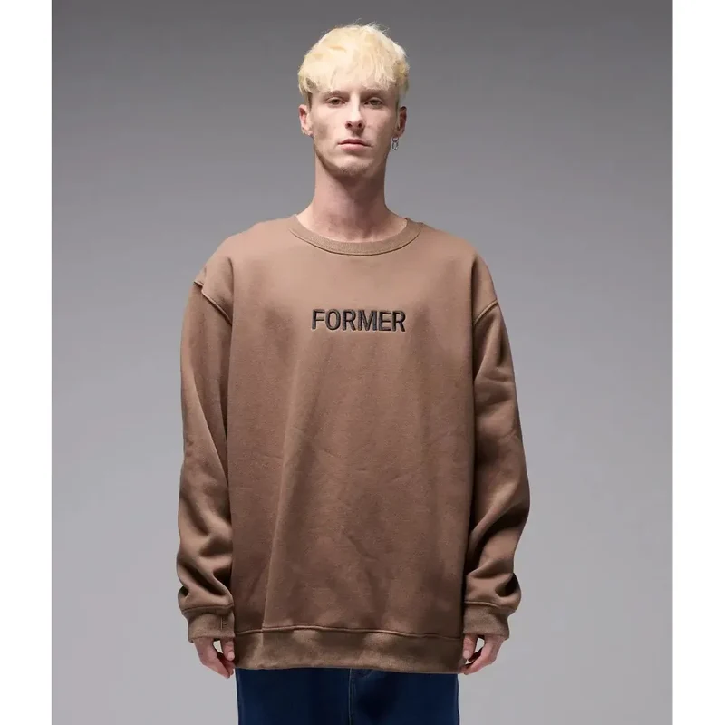 Former Legacy Emblem Crew Jumper - Choc
