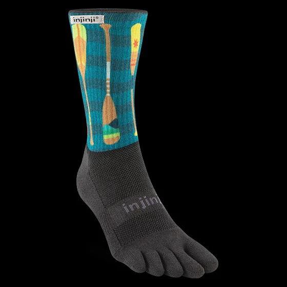 injinji Artist Designed Trail Men's Crew