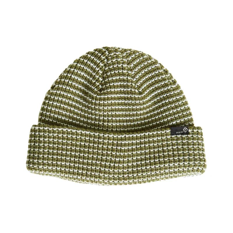 Rojo Retro Striped Beanie
