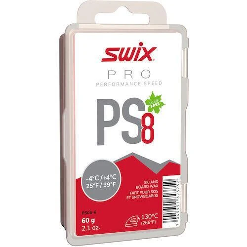SWIX PS8 Performance Speed Non Fluoro Glide Wax 60g