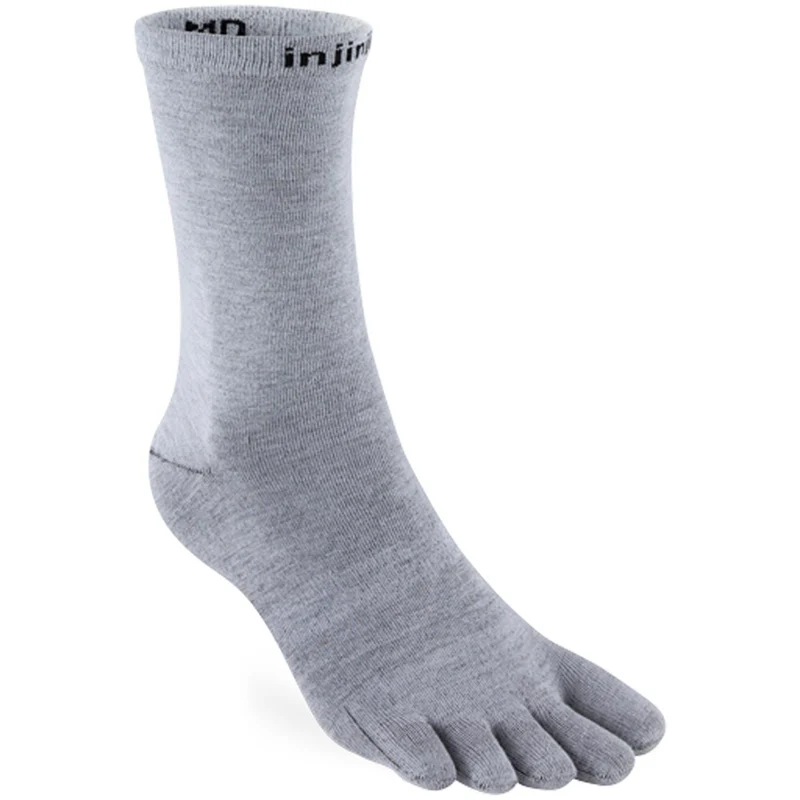 Injinji Liner Lightweight Coolmax Grey Crew