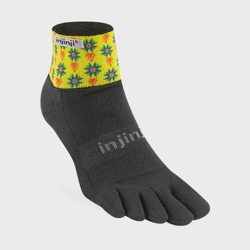 Injinji Artist Designed Men's Trail Midweight Mini Crew