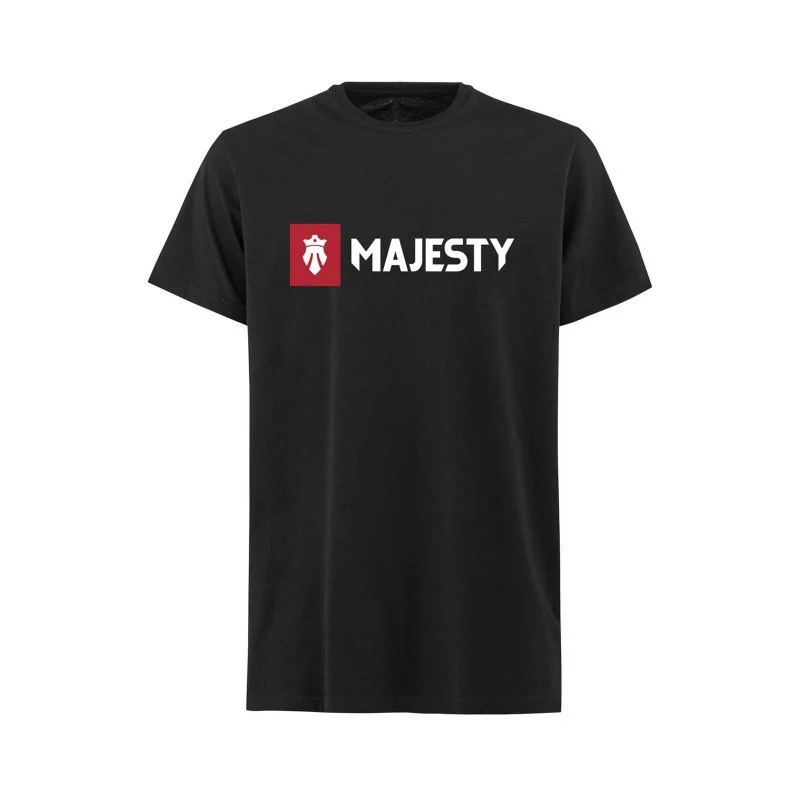 Majesty Logo Black T-Shirt