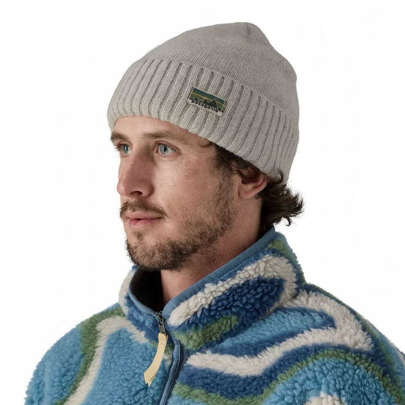 Patagonia Brodeo Beanie - Crispy Grey