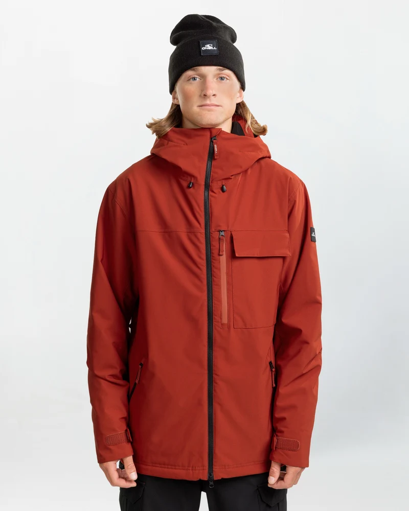 O'Neill Peak Men's Snow Jacket - Bonfire