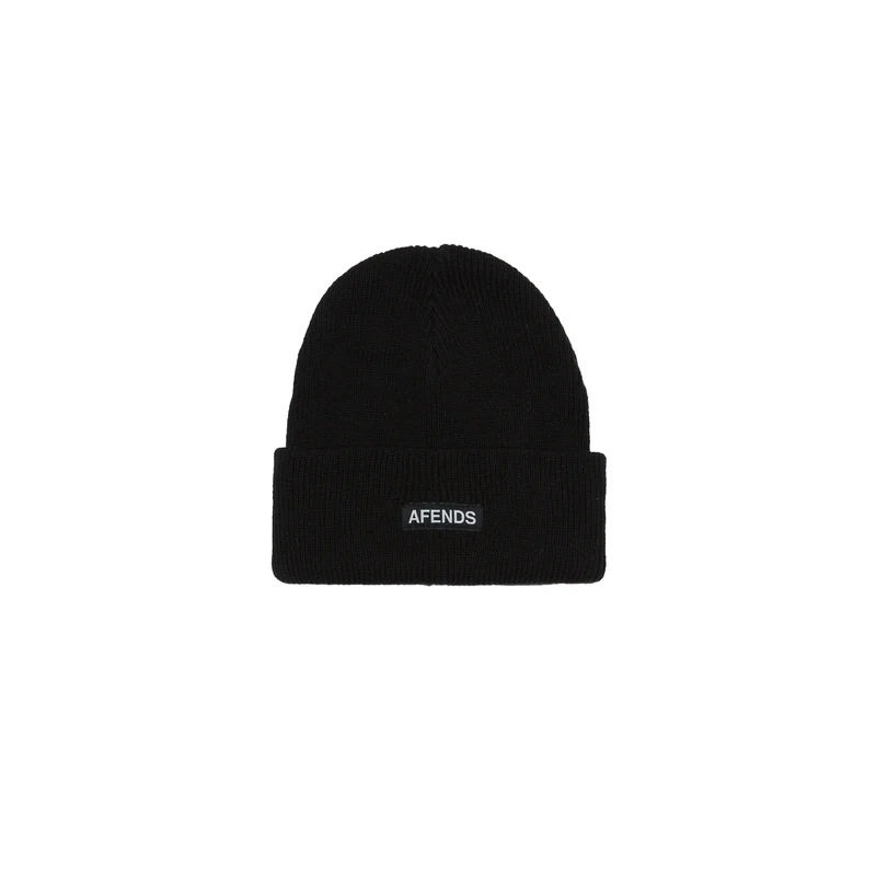 Afends Hometown Recycled Beanie - Black