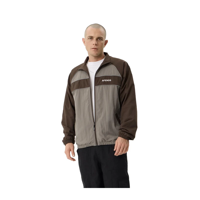Afends Spicy Sports Spray Jacket - Olive
