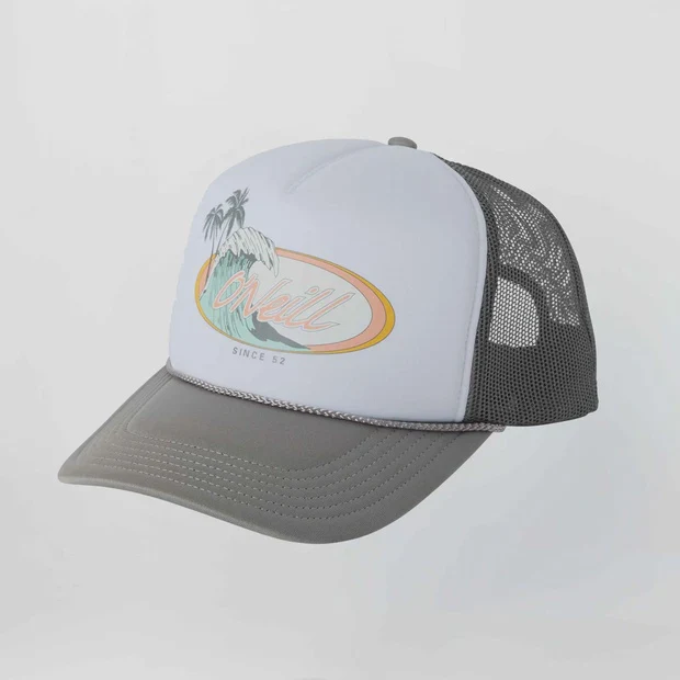 O'Neill Women's Arlie Trucker Hat - Smoked Pearl