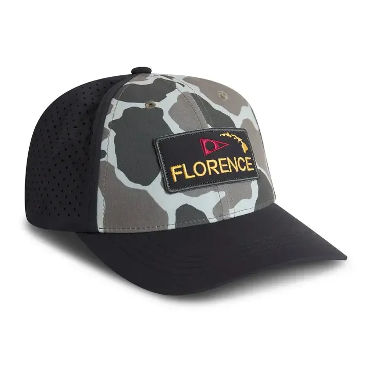 Florence Marine X Camo Airtex Trucker Hat