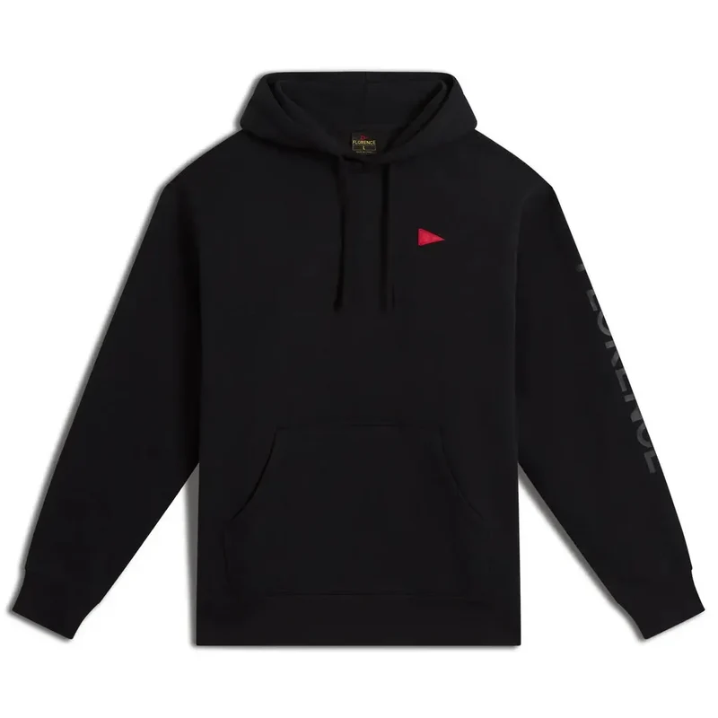 Florence Marine X Burgee Hoodie - Black