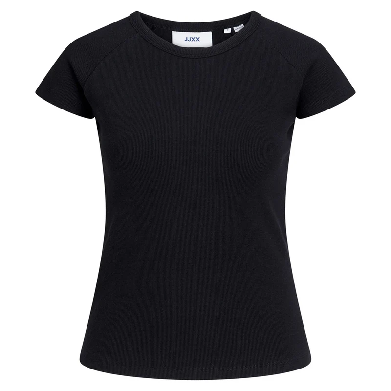 JXFriend Rib Knit S/S T-Shirt