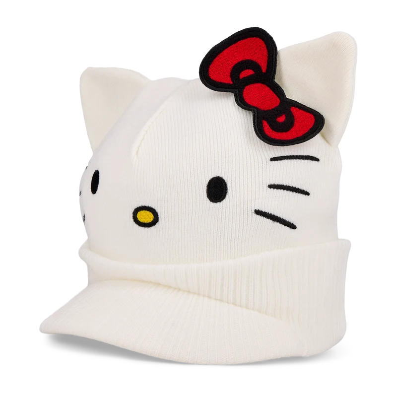 W's Hello Kitty Visor Beanie