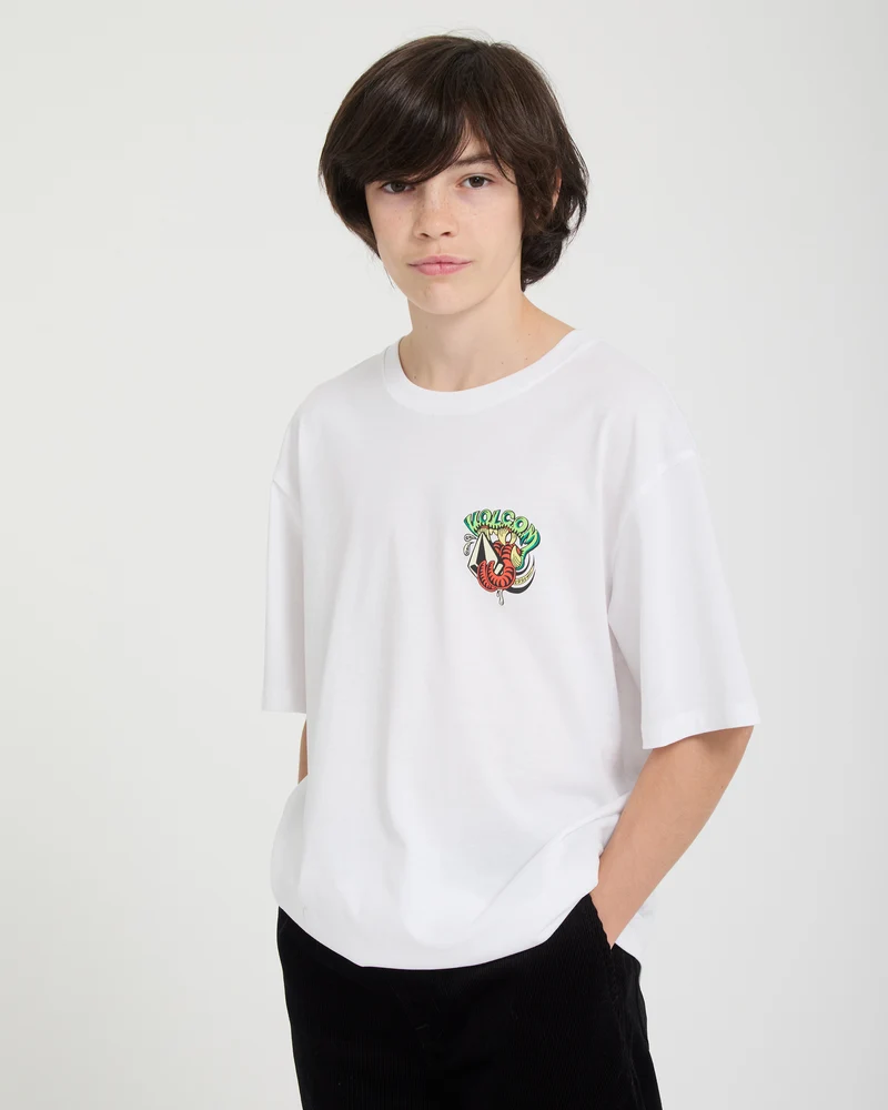 Snaky T-Shirt - White - (KINDER)