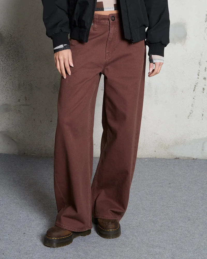 Beeggy Jeans - Tobacco Brown