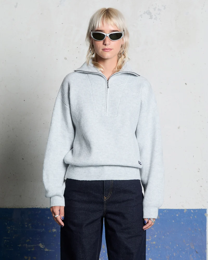 Voltrane Pullover - Bone Heather