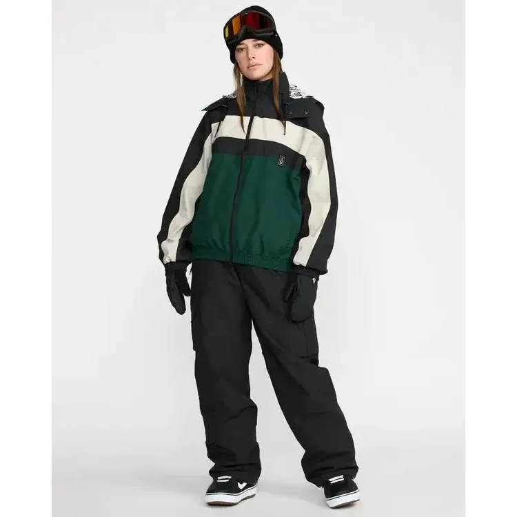 2026 Volcom DLM Snow Jacket - Black Green