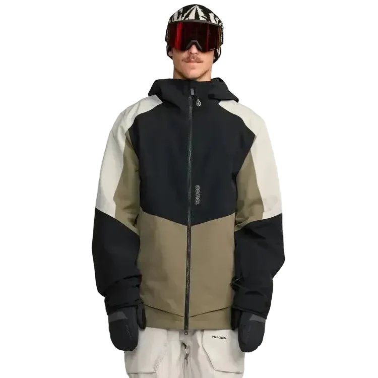 2026 Volcom Brighton Full Zip Snow Jacket - Military