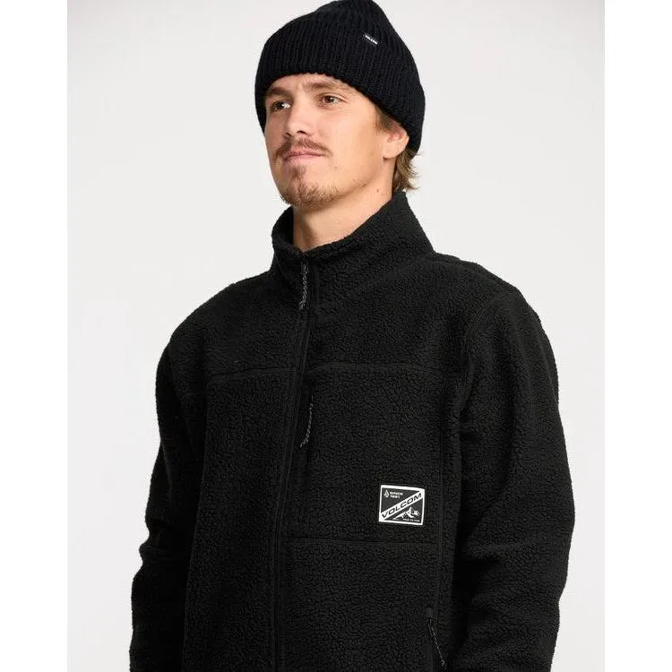 2026 Volcom Nelson Sherpa Full Zip Fleece Jacket
