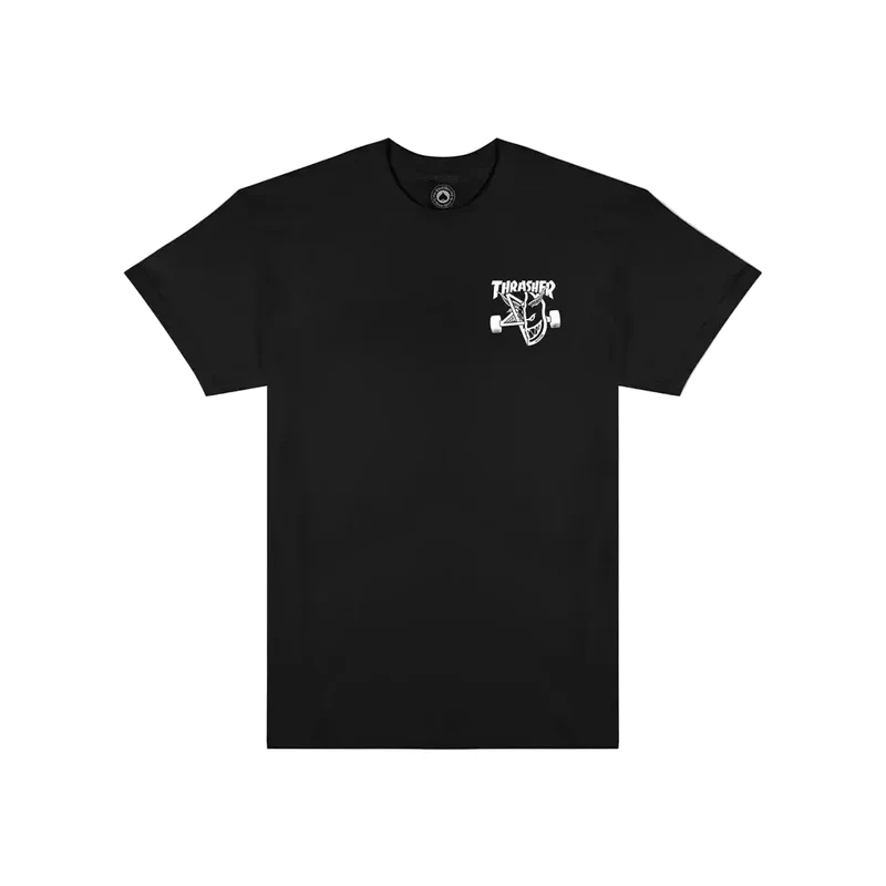 Thrasher x Spitfire - Classic Swirl Tee - Black