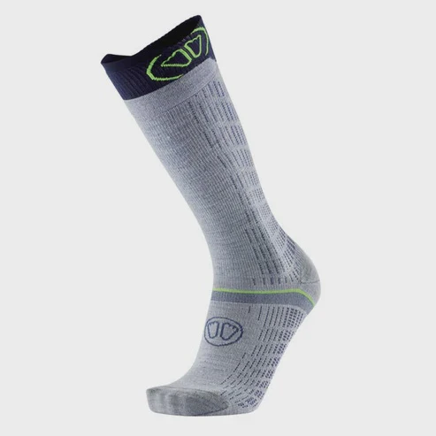 Sidas Merino Performance Ski Socks - White/Blue