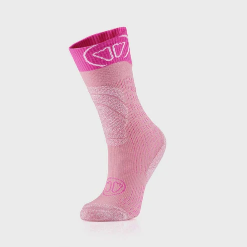 Sidas Merino Junior Ski Socks - Pink/Purple