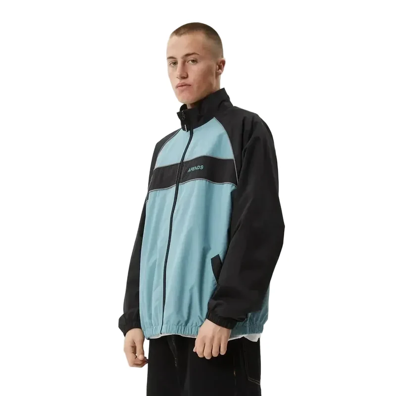 Afends Spicy Sports Spray Jacket - Ocean Spray