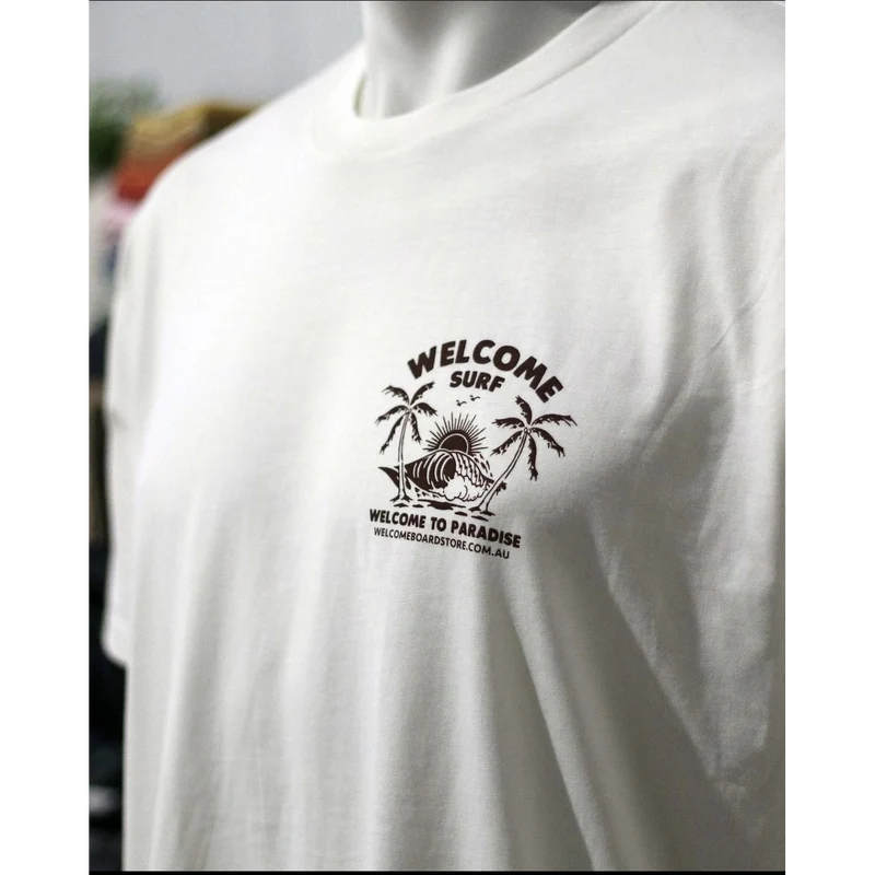 Welcome Boardstore - Welcome To Paradise Surf Tee