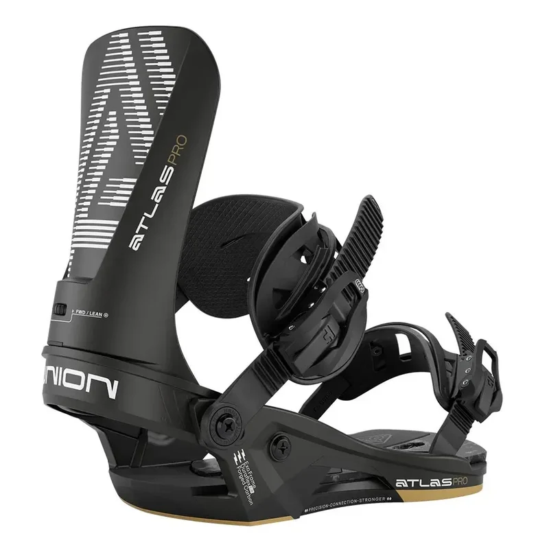 2026 Union Atlas Pro Mens Snowboard Bindings | Metallic Black