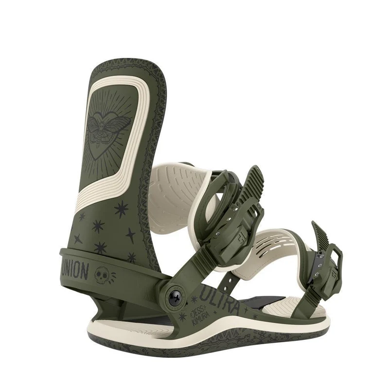 2026 Union Ultra Womens Snowboard Bindings | Jess Kimura