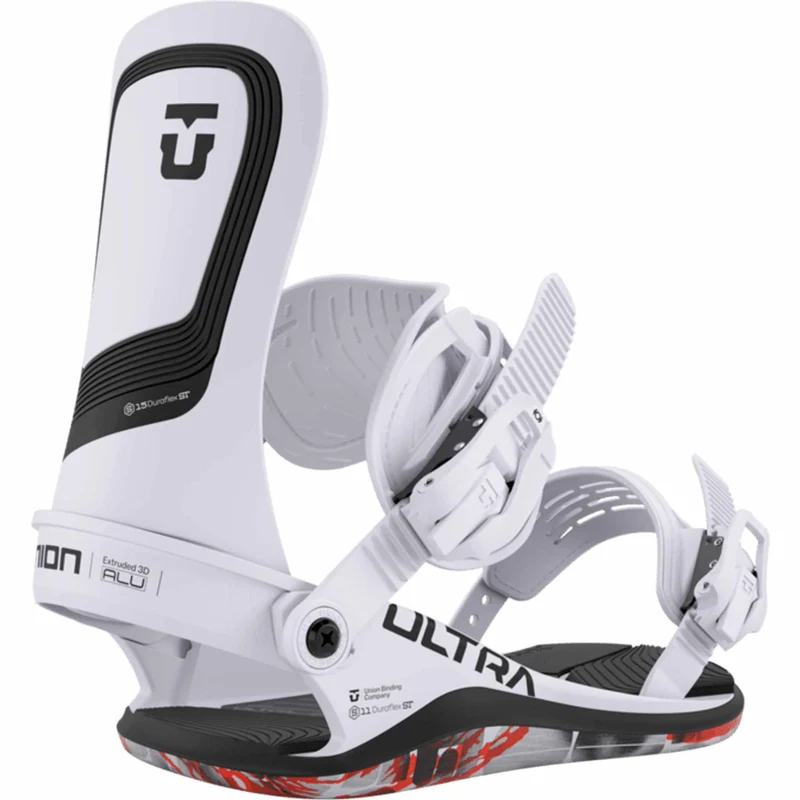 2026 Union Ultra Mens Snowboard Bindings | Ice Grey