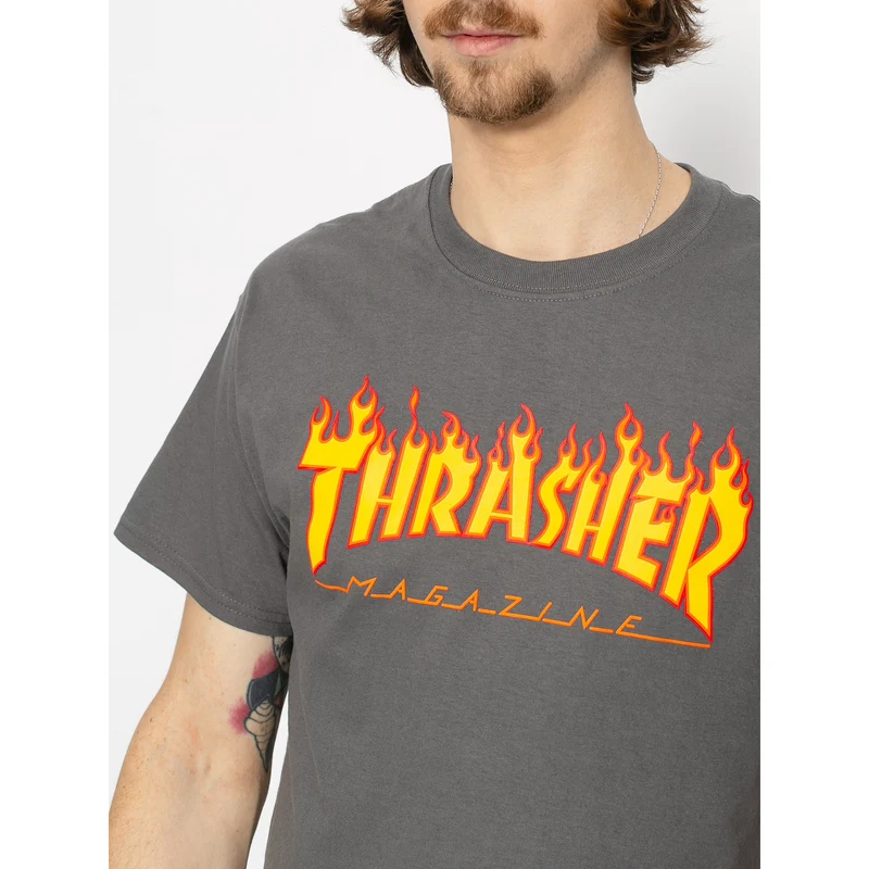 Thrasher Flame Logo T-Shirt