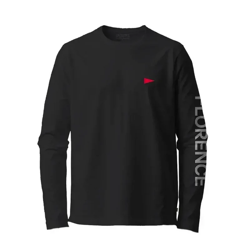 Florence Marine X Burgee LS Tee - Black
