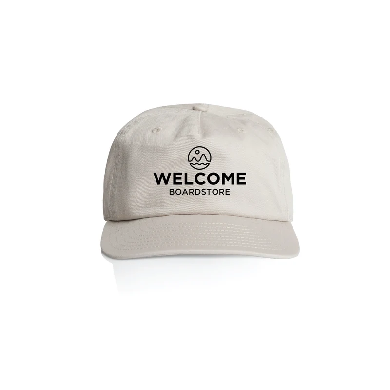 Welcome Boardstore Logo Cap - Bone