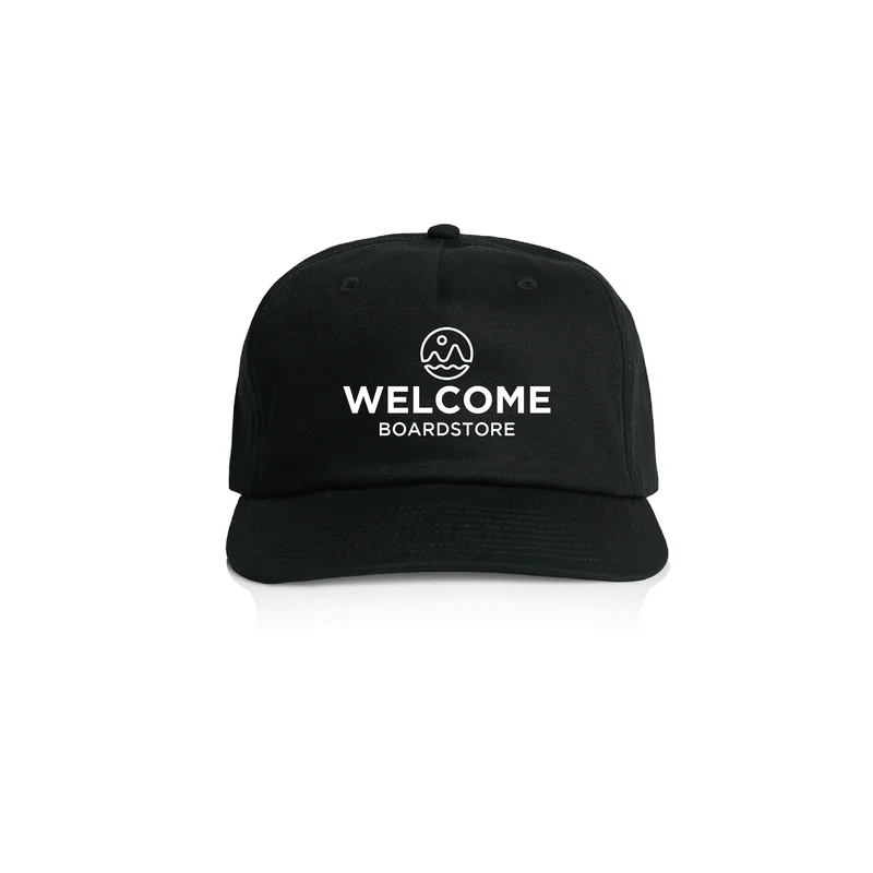 Welcome Boardstore Logo Cap - Black