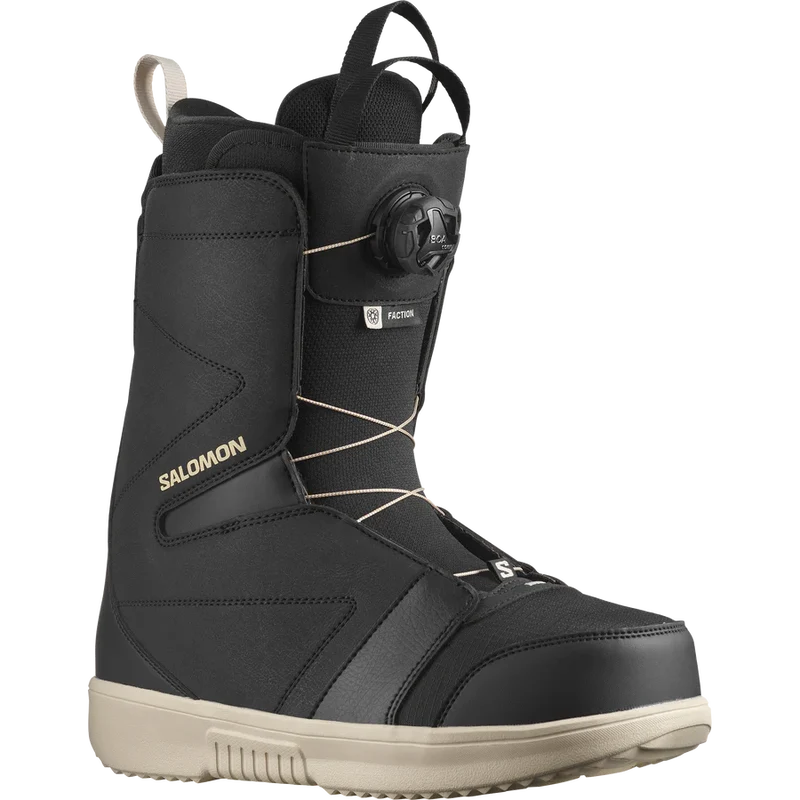 Salomon Faction Boa - Black/Rainy Day