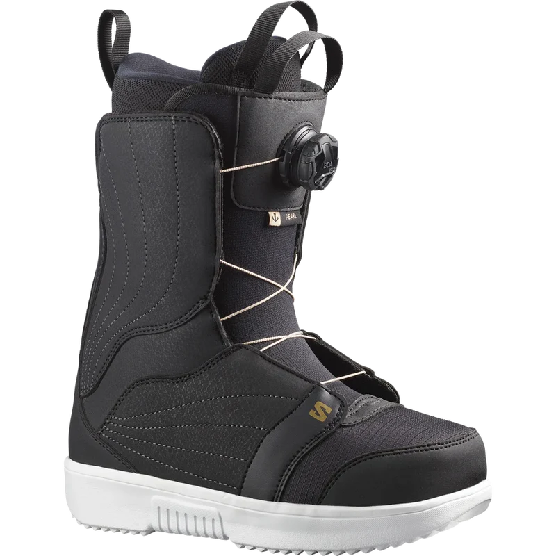 Salomon Boa Pearl Women's - Black White Gold