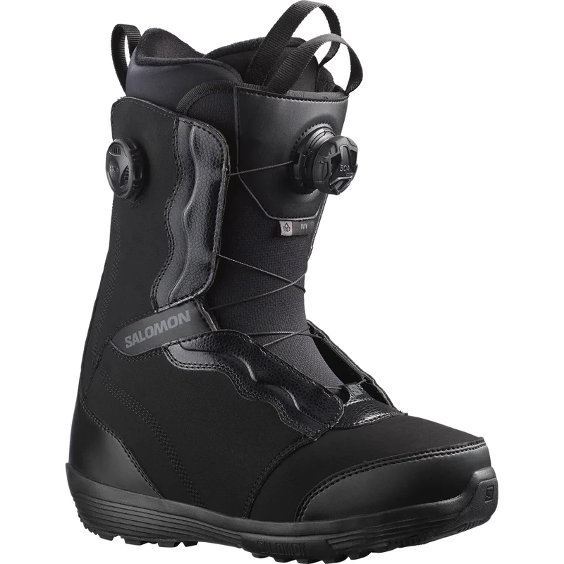 Salomon Ivy Boa - Black / Black / Castlerock Gray