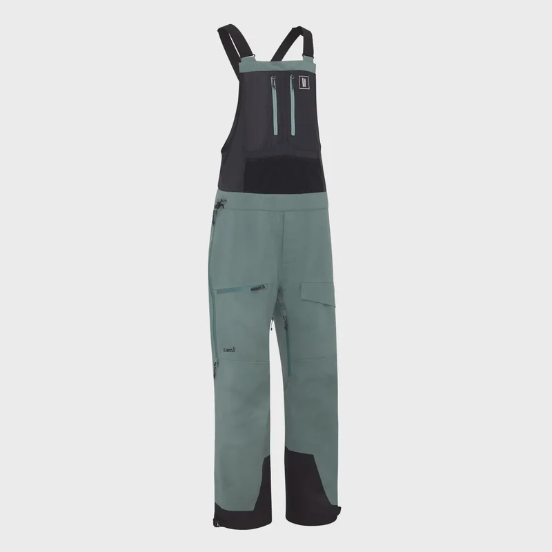 Planks Charger 3L Men's Bib Pants - Sage Green