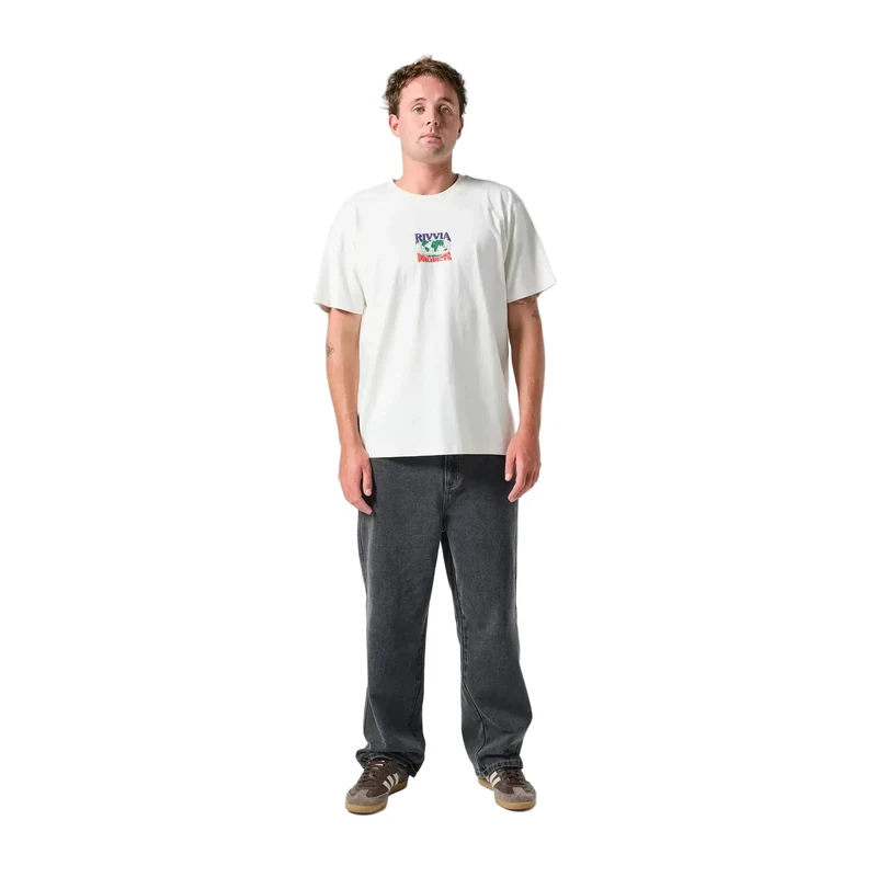 Rivvia World Series Tee Shirt - Bone