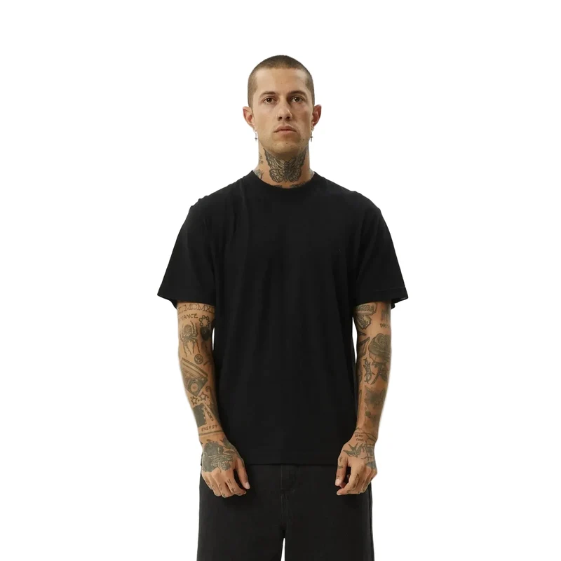 Afends Classic Retro Tee - Black