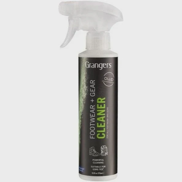 Grangers Footwear + Gear Cleaner 275ml spray bottle