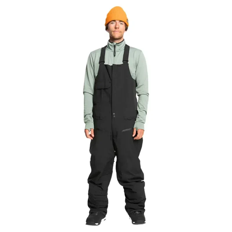 2025 Quiksilver Utility Bib - True Black
