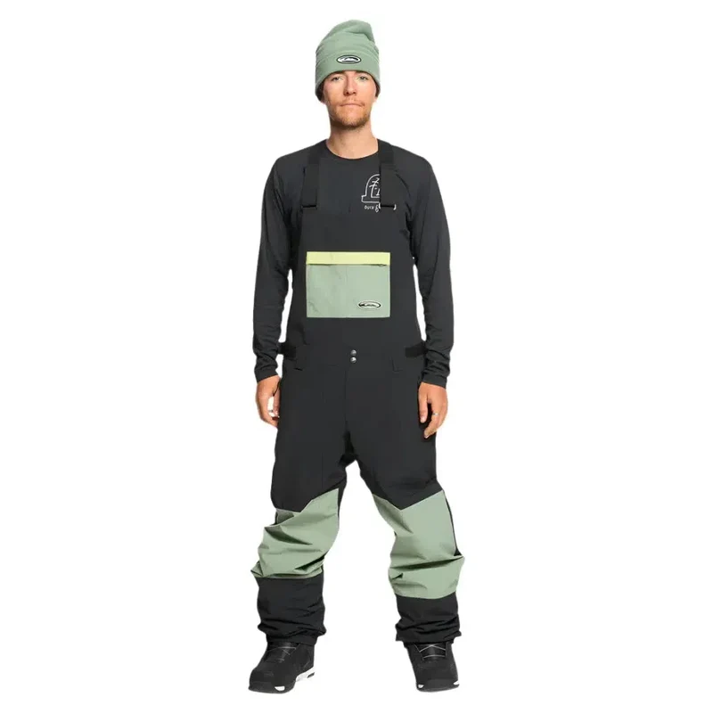 2025 Quiksilver Fly High Bib - True Black