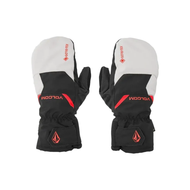2025 Volcom Mens Stay Dry Gore-Tex Mitts - Stone