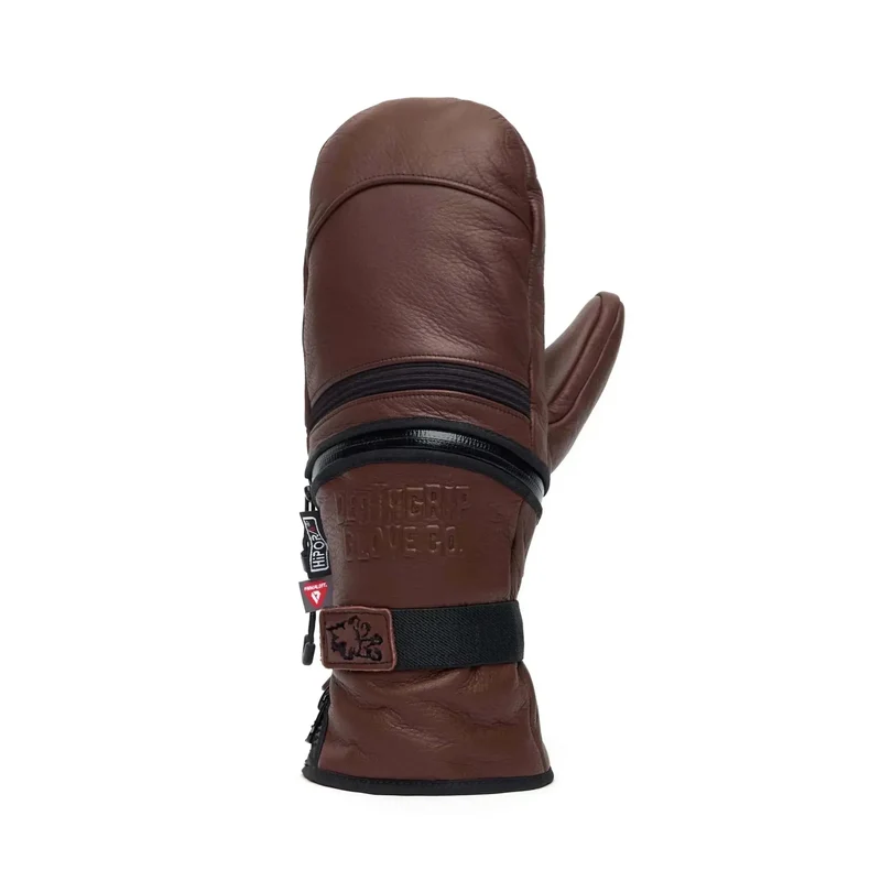 2025 Deathgrip Zombie Mitt Long Cut Snow Mitts - Coffee