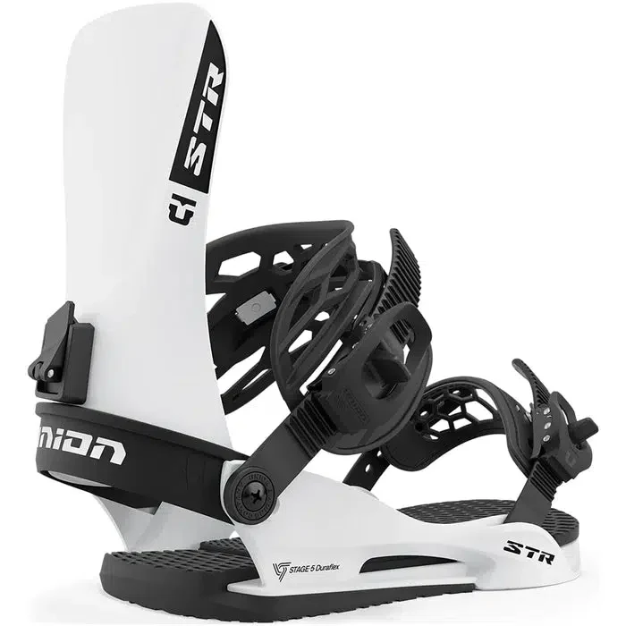 2024 Union STR Snowboard Bindings | White