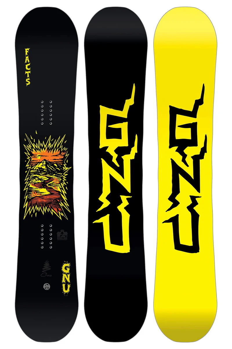 GNU Facts Snowboard - Men's - 26/27