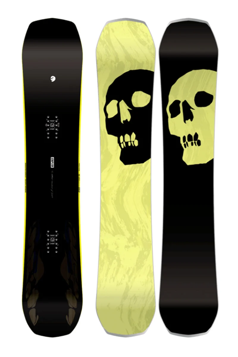 Capita Black Snowboard Of Death - Men's - 26/27