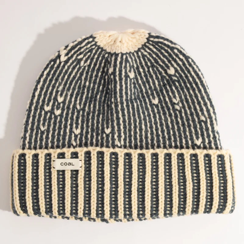 Coal - The Moraine Beanie storm bone