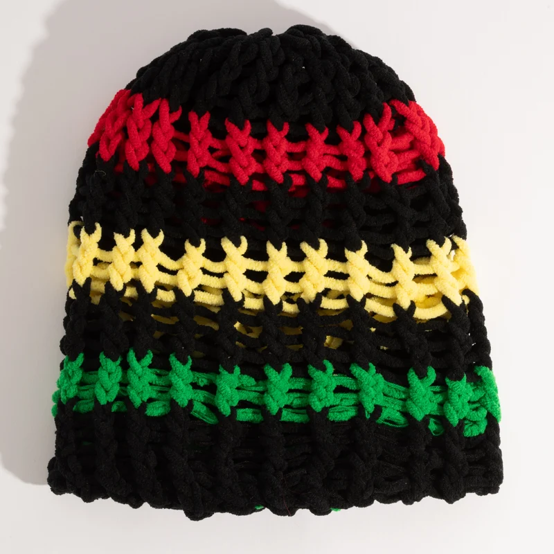 Lampshade - Mid Size Beanie black/rasta